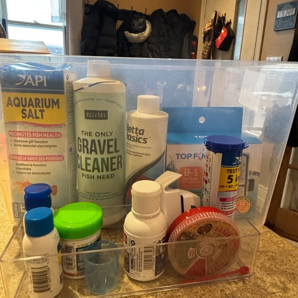 Glass Betta Fish Starting Kit - Picture 6 of 7